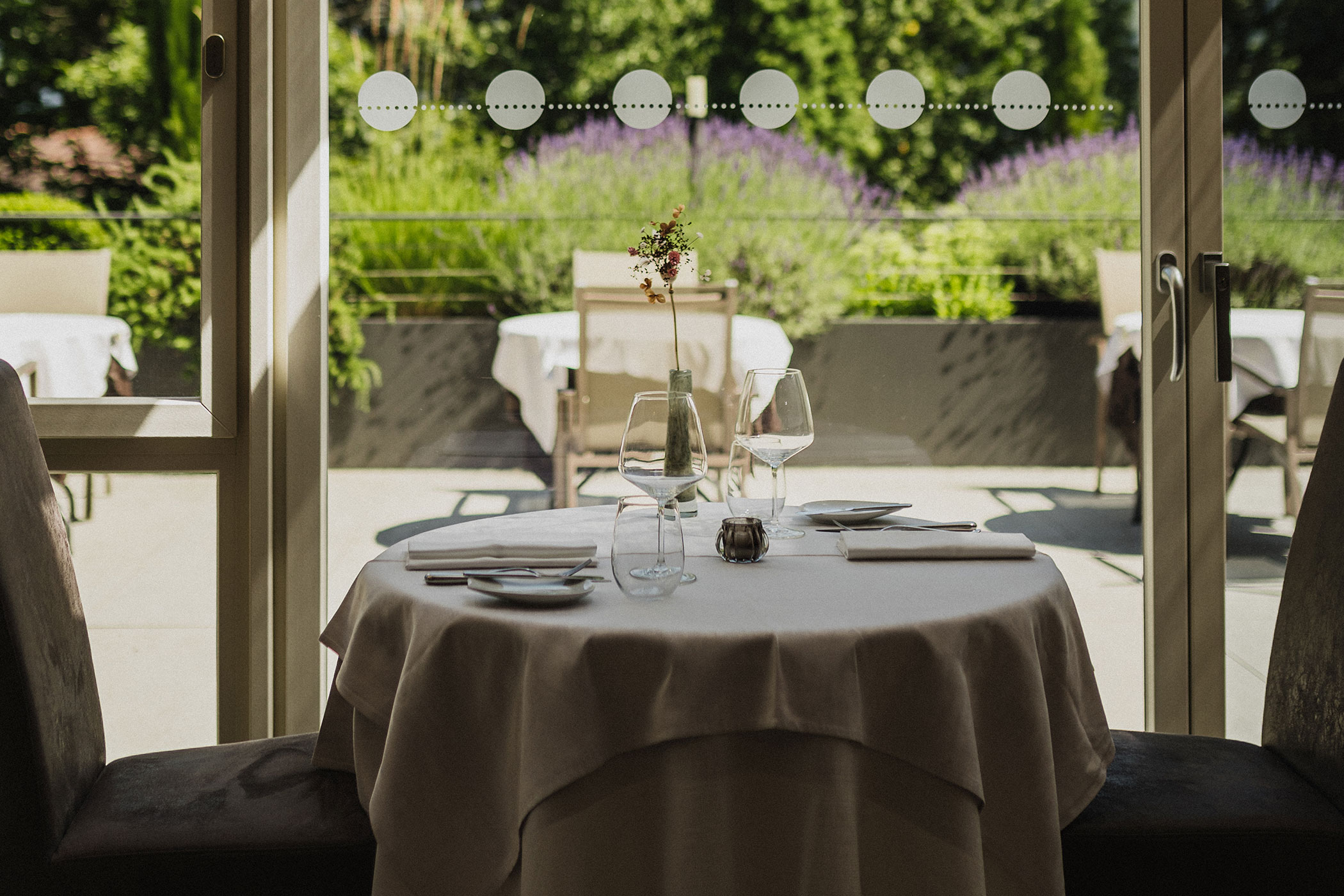 Restaurant Tisch mit aussicht