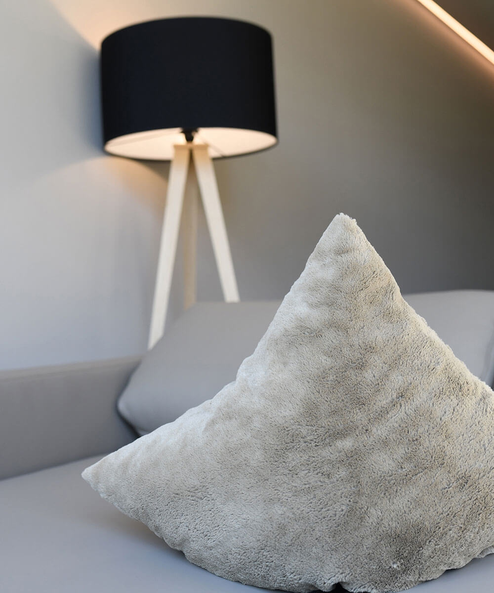 Decorazione con lampada