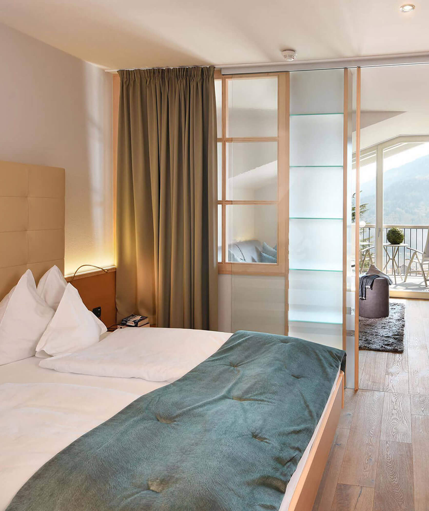 Suite spaziosa con divisorio