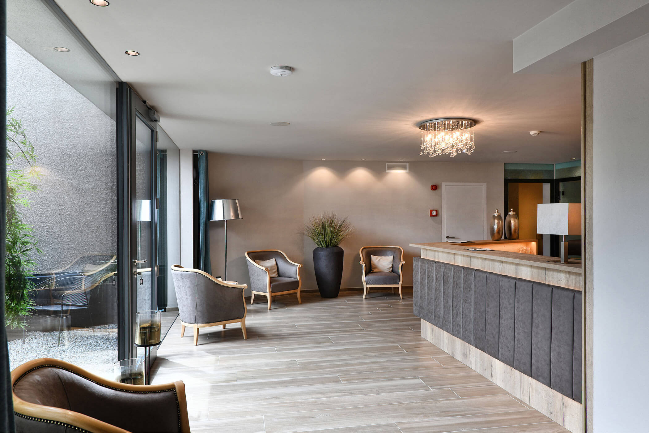 Eingang Wellnessbereich